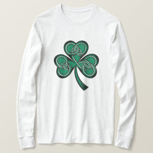 Celtic Knot & Clover Fusion T-shirt