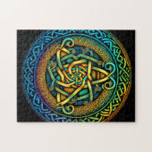 Celtic Knot Colorful Knotwork Legpuzzel (Horizontaal)