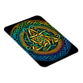 Celtic Knot Colorful Knotwork Magneet (Rechterzijde)
