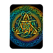 Celtic Knot Colorful Knotwork Magneet (Verticaal)