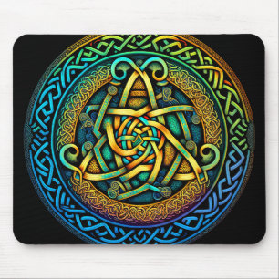 Celtic Knot Colorful Knotwork Muismat