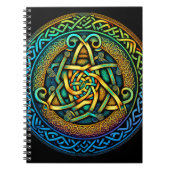 Celtic Knot Colorful Knotwork Notitieboek (Voorkant)
