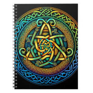 Celtic Knot Colorful Knotwork Notitieboek