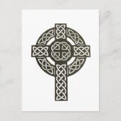 Celtic Knot Cross Briefkaart (Voorkant)