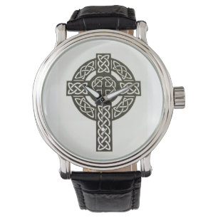Celtic Knot Cross Horloge