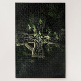 Celtic Knot Cross Jigsaw Puzzle Legpuzzel