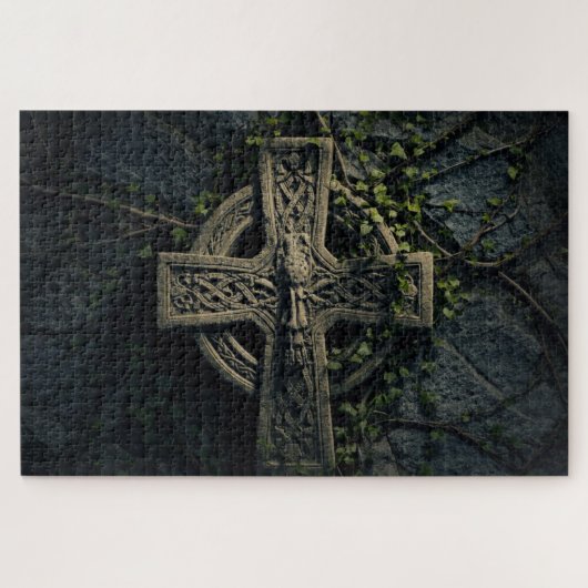Celtic Knot Cross Jigsaw Puzzle Legpuzzel (Horizontaal)