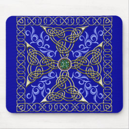 Celtic Knot Cross Mousepad Muismat