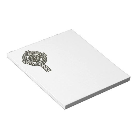 Celtic Knot Cross Notitieblok (Schuin)