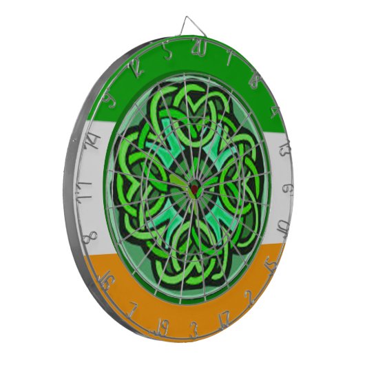 Celtic Knot Dartboard Dartbord (Voorkant Links)