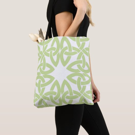 Celtic knot design Canvas tas (Dichtbij)
