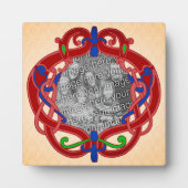 Celtic Knot Design Creëer Uw eigen foto Fotoplaat (Voorkant)
