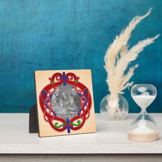 Celtic Knot Design Creëer Uw eigen foto Fotoplaat (Insitu)