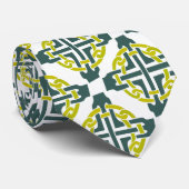 Celtic Knot Design Mans' Stropdas (Opgerold)