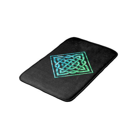 Celtic Knot - Diamond Blue Bath Mat (Gekanteld)