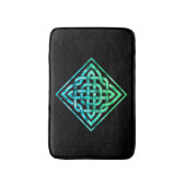 Celtic Knot - Diamond Blue Bath Mat (Voorkant Verticaal)