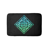 Celtic Knot - Diamond Blue Bath Mat (Voorkant)