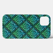 Celtic Knot - Diamond Blue Green Case-Mate iPhone Case (Achterkant (horizontaal))
