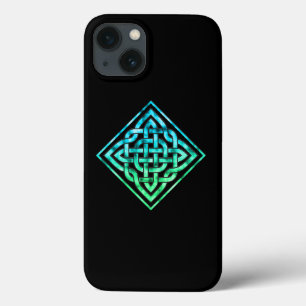 Celtic Knot - Diamond Blue Green Case-Mate iPhone Case