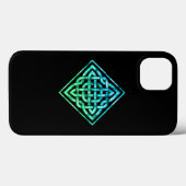 Celtic Knot - Diamond Blue Green Case-Mate iPhone Case (Achterkant (horizontaal))