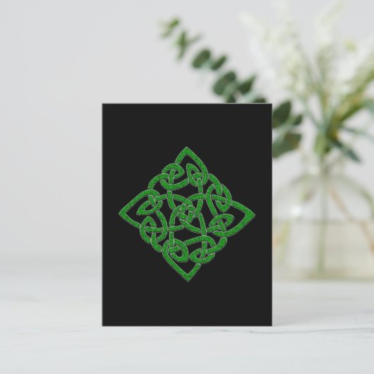 Celtic Knot - Diamond Briefkaarten (Staand voorkant)