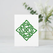 Celtic Knot - Diamond Briefkaarten (Staand voorkant)