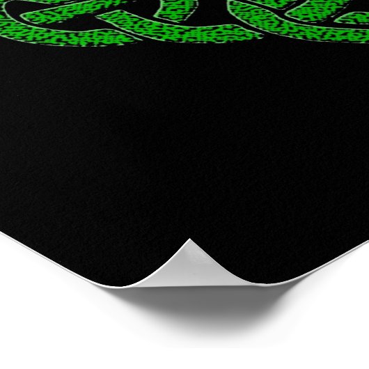 Celtic Knot - Diamond Poster (Hoek)