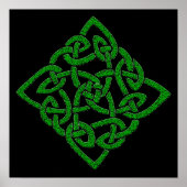 Celtic Knot - Diamond Poster (Voorkant)