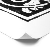 Celtic Knot Dragon Art Poster (Hoek)