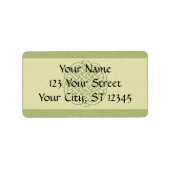 Celtic Knot Etiket (Voorkant)