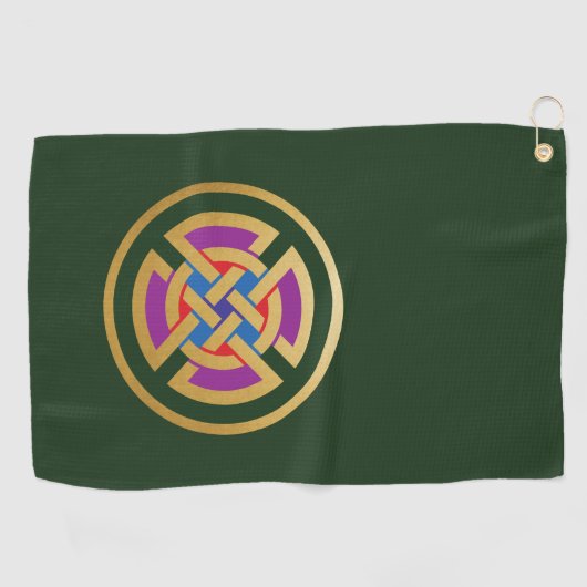 Celtic Knot Golfhanddoek (Horizontaal)
