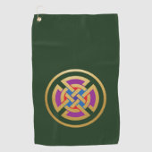 Celtic Knot Golfhanddoek (Voorkant)