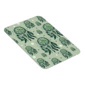 Celtic knot green dreamcatcher magneet (Rechterzijde)