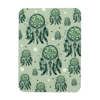 Celtic knot green dreamcatcher magneet