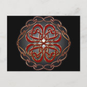 Celtic knot Hearts Briefkaart (Voorkant)