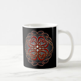 Celtic knot Hearts Koffiemok