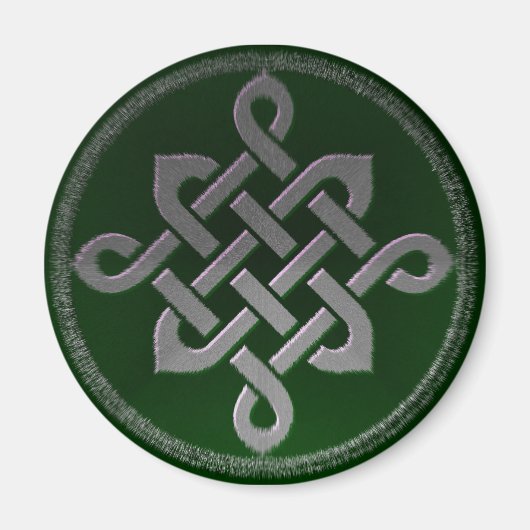 celtic knot ierland oud symbool pagan irish gre magneet (Voorkant)
