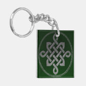 celtic knot ierland oud symbool pagan irish gre sleutelhanger (Voorkant Links)