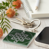 celtic knot ierland oud symbool pagan irish gre sleutelhanger (Voorkant Rechts)