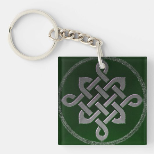 celtic knot ierland oud symbool pagan irish gre sleutelhanger (Voorkant)