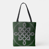 celtic knot ierland oud symbool pagan irish gre tote bag (Achterkant)