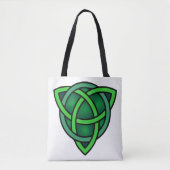 celtic knot ierland oud symbool pagan irish gre tote bag (Voorkant)