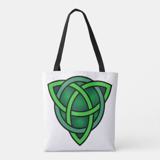 celtic knot ierland oud symbool pagan irish gre tote bag (Achterkant)