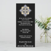 Celtic Knot Invitation Kaart (Staand voorkant)