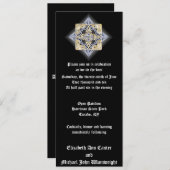 Celtic Knot Invitation Kaart (Voorkant / Achterkant)
