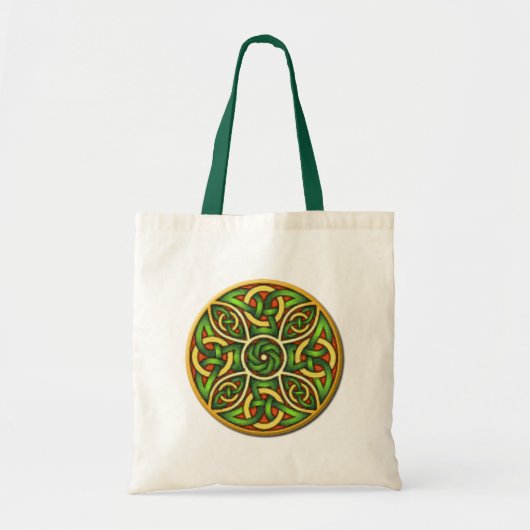 Celtic Knot Irish Art History Designer Bag Tote Bag (Voorkant)