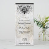 Celtic Knot Irish Urban Tattoo Wedding Invitation Kaart (Staand voorkant)