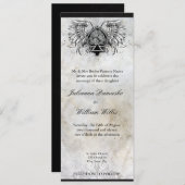 Celtic Knot Irish Urban Tattoo Wedding Invitation Kaart (Voorkant / Achterkant)