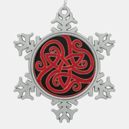 Celtic Knot Kerstmis Ornament
