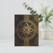 Celtic Knot Knotwork Briefkaart (Staand voorkant)